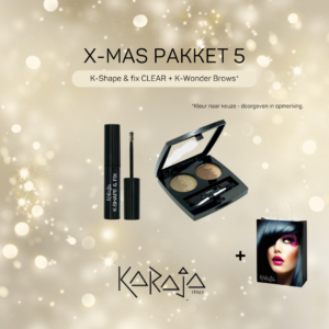 Karaja - Kerstpakket 5 | K-Shape & Fix Clear n.1 + K-Wonder Brows