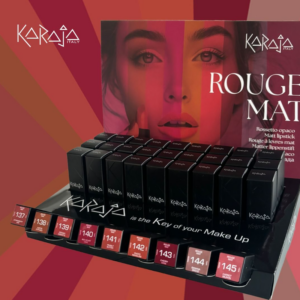 Karaja - Rouge Mat Box (display) | incl. testers + verkoopproducten